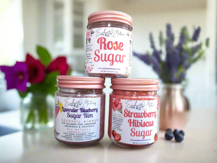 Floral Infused Sugars