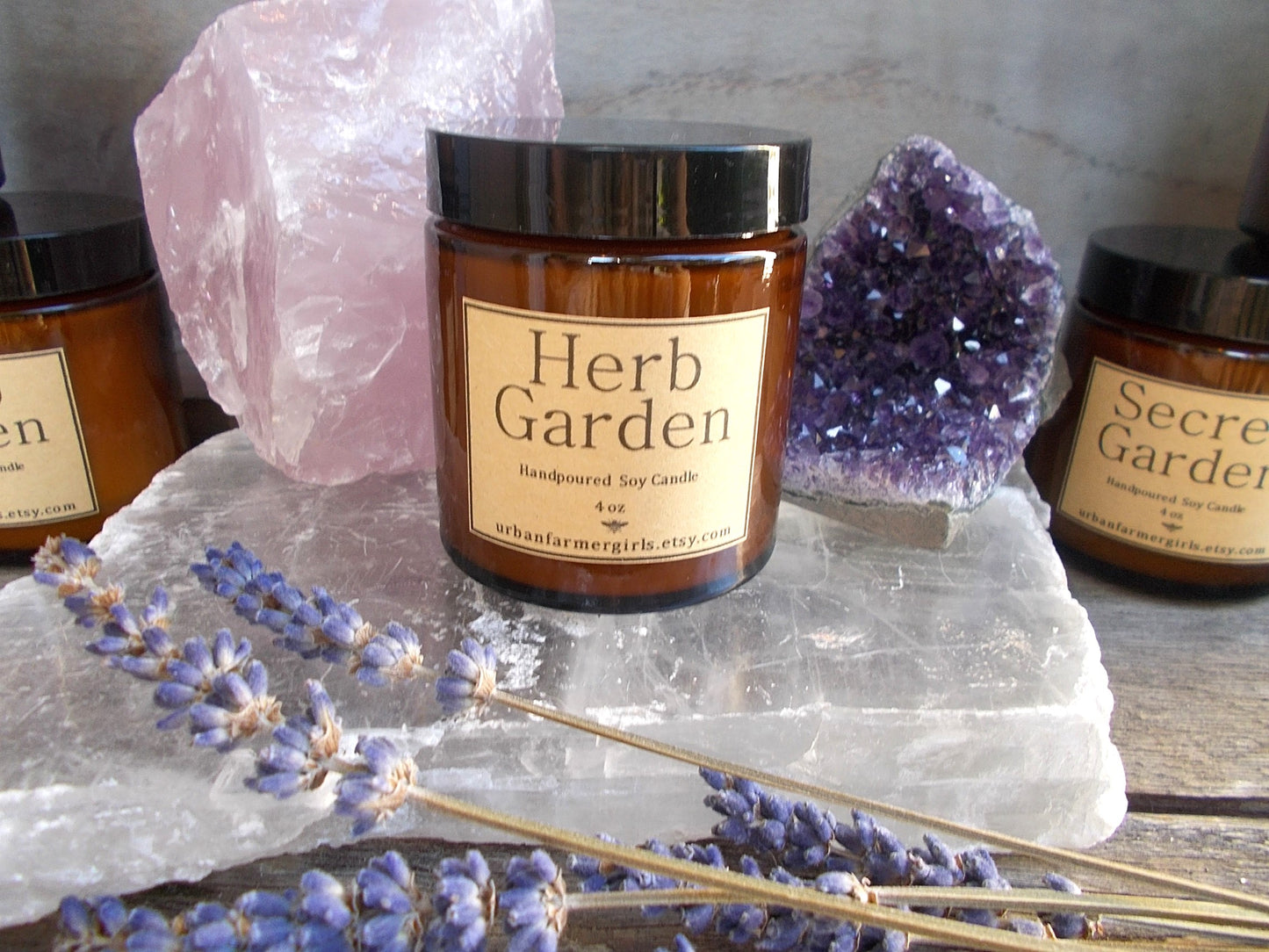 Herb Garden Soy Candle