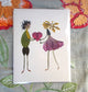 Petal People Press "BE MINE" Note Card