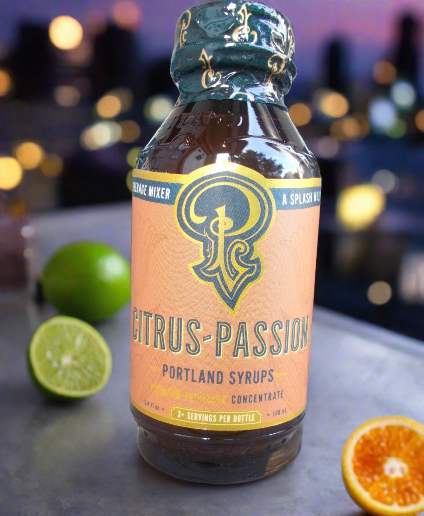 Citrus Passion Cocktail Syrup