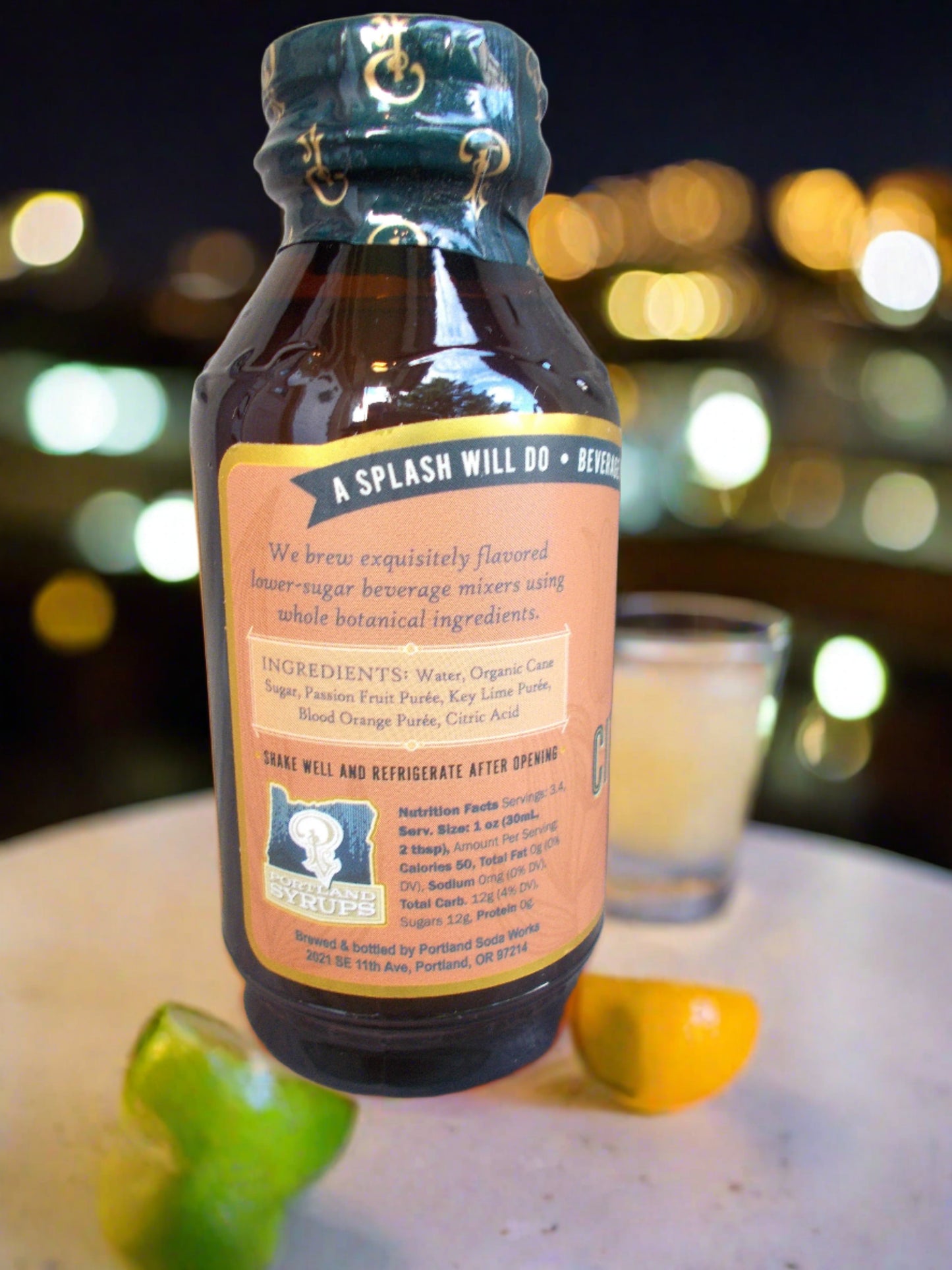 Citrus Passion Cocktail Syrup