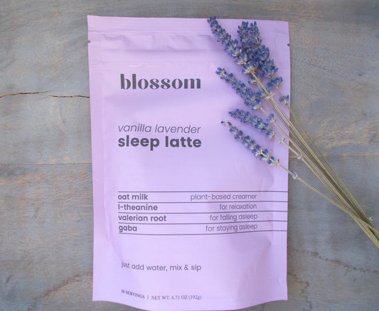Blossom Lavender Oat Milk Latte