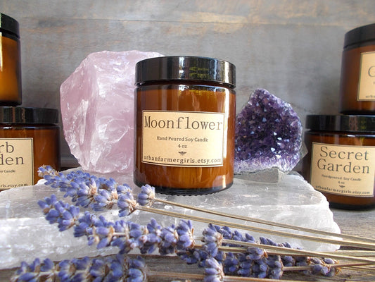 Moon Flower Soy Candle
