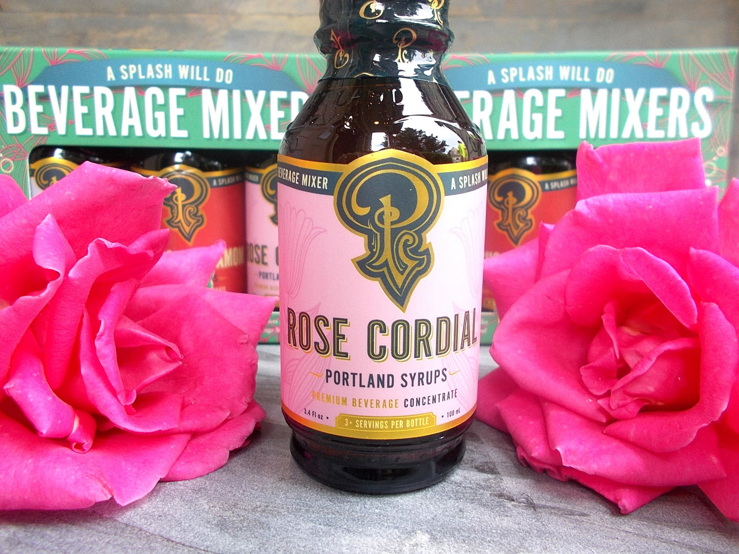 Rose Cordial Cocktail Syrup